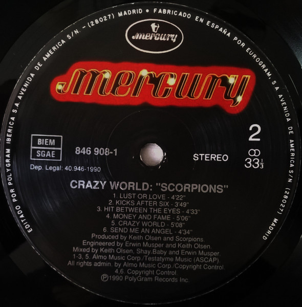 Scorpions – Crazy World-3