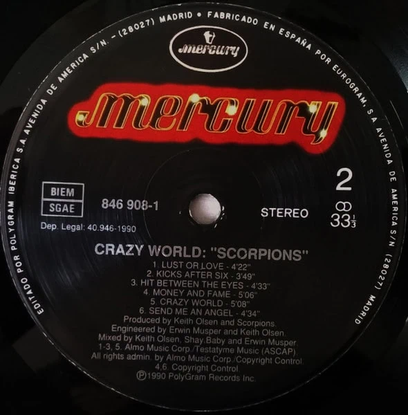 Scorpions – Crazy World-3 Scorpions – Crazy World-3