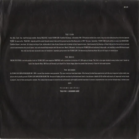 Various – The Official Techno Club Compilation Volume Two-3 Various – The Official Techno Club Compilation Volume Two-3