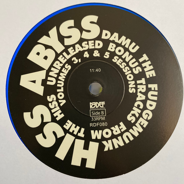 HISS Abyss: Unreleased Bonus Tracks From The HISS Volumes 3, 4 & 5 Sessions-3 HISS Abyss: Unreleased Bonus Tracks From The HISS Volumes 3, 4 & 5 Sessions-3
