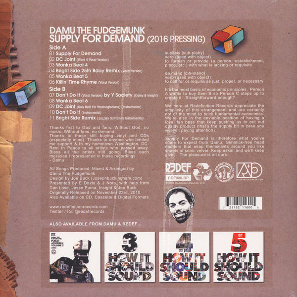 Supply For Demand (2016 Pressing)-1 Supply For Demand (2016 Pressing)-1