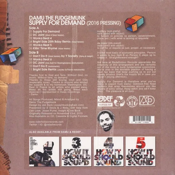 Supply For Demand (2016 Pressing)-1 Supply For Demand (2016 Pressing)-1